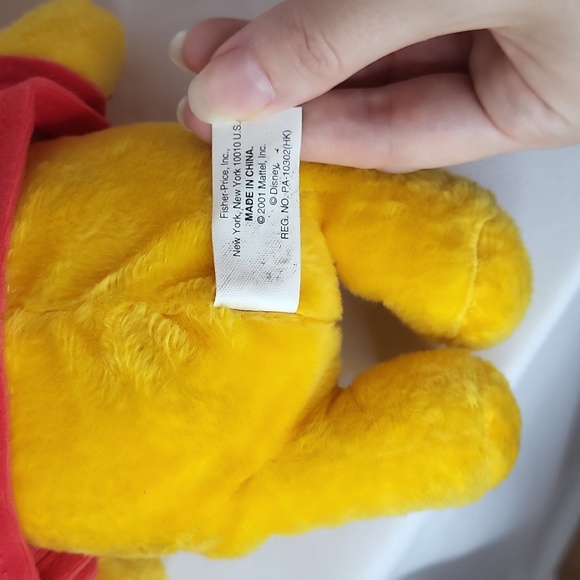Winnie the Pooh Fisher Price 2001 Vintage 9" - Picture 4 of 10